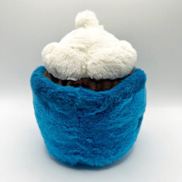 Squishable Snugglemi Snackers Hot Chocolate 6" Plush Soft Stuffed Food Blue - Picture 5 of 5